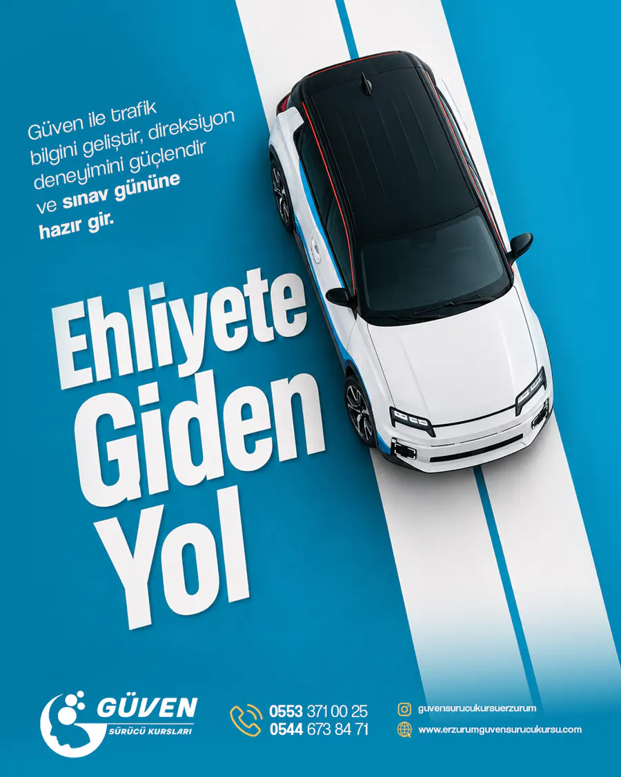 Güven Sürücü Kursu çalışması 1