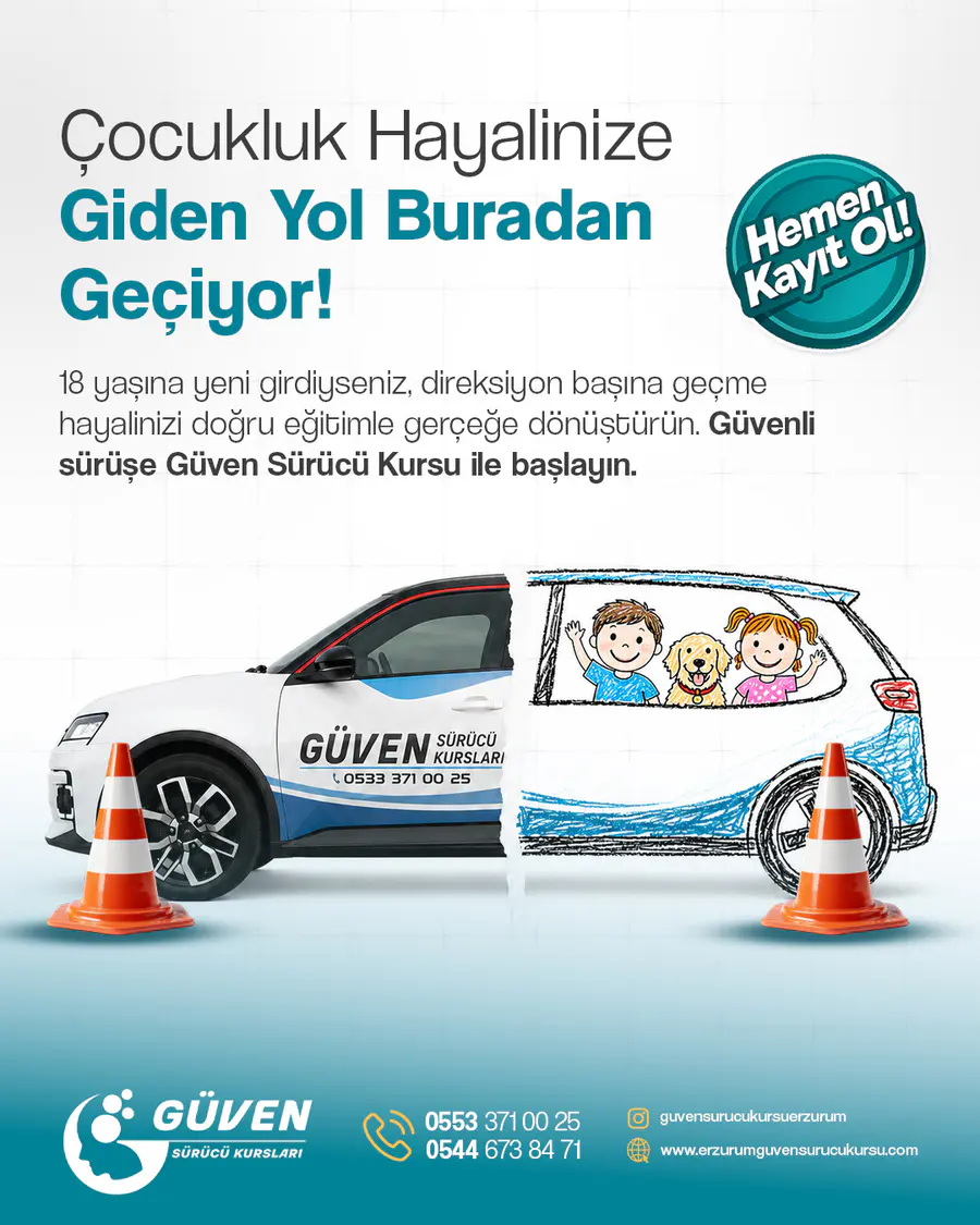 Güven Sürücü Kursu çalışması 13