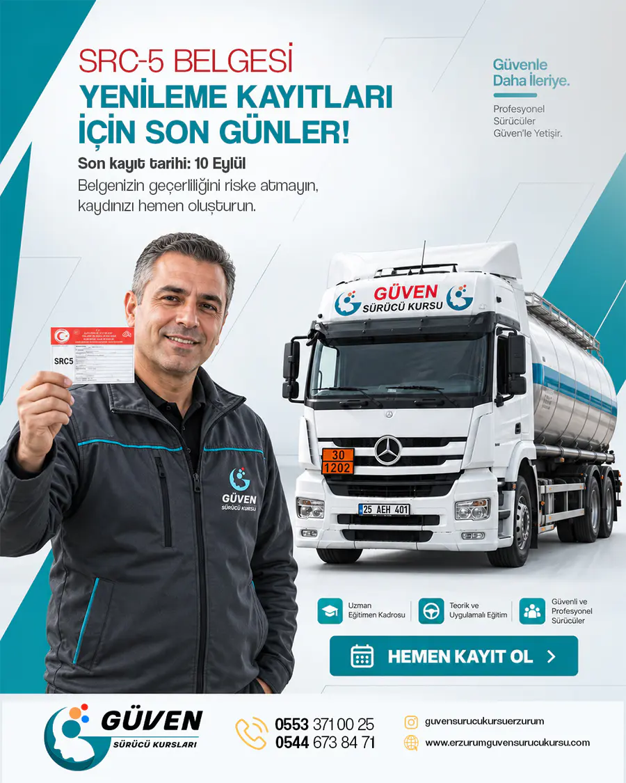 Güven Sürücü Kursu çalışması 15