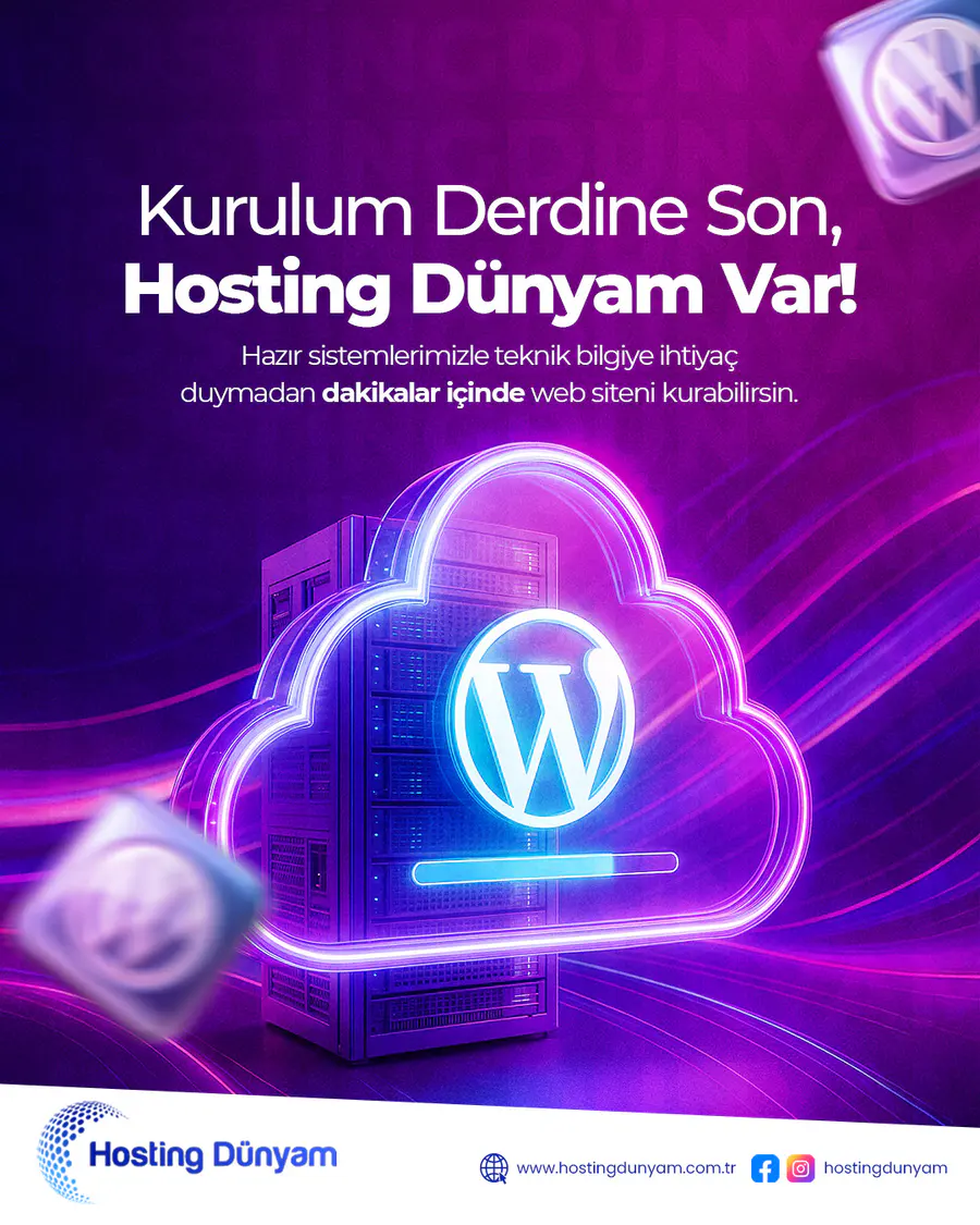 Hosting Dünyam çalışması