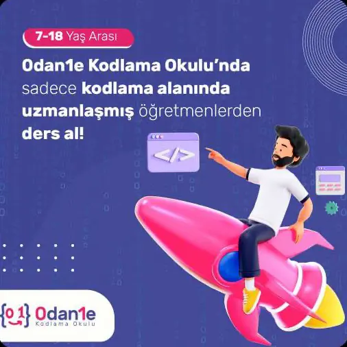 Odan1e Kodlama Okulu çalışması