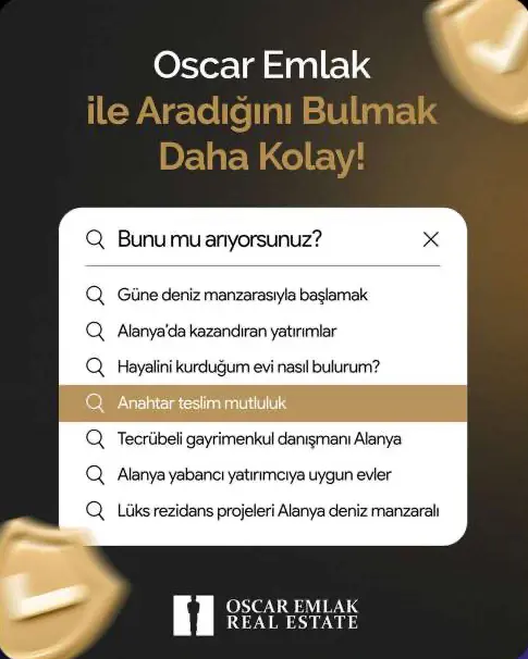 Oscar Emlak çalışması